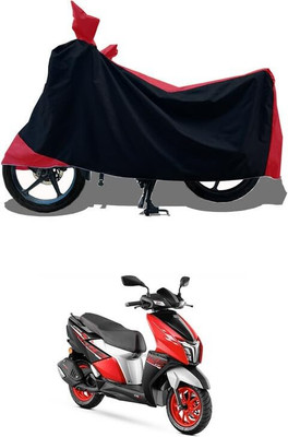 KEDIT Two Wheeler Cover for TVS(NTORQ, Red)