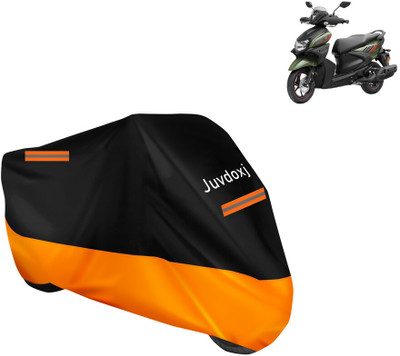 Juvdoxj Waterproof Two Wheeler Cover for Yamaha(RayZR 125 BS6, Orange)