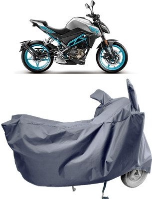 Amexride Two Wheeler Cover for CFMoto(300NK, Grey)
