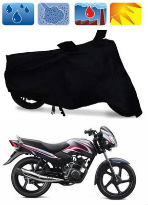 DeepShakshi AUTOMOTIVE Waterproof Two Wheeler Cover for TVS(Sport ES BS6, Black)