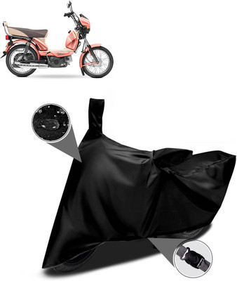 PAGORA Waterproof Two Wheeler Cover for TVS(XL 100, Black)