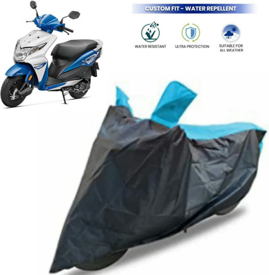 MMSSTAR Waterproof Two Wheeler Cover for Honda(Dio, Black)
