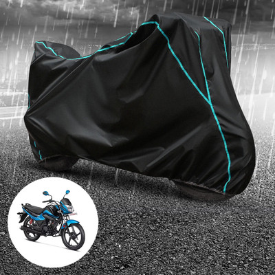 CODOKI Waterproof Two Wheeler Cover for Hero(Splendor I Smart, Black)