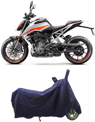 Coxtor Waterproof Two Wheeler Cover for KTM(Duke 390, Blue)
