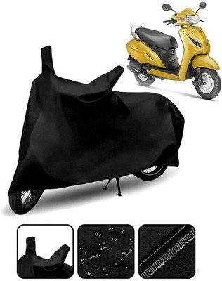 Lakshmina Enterprises Waterproof Two Wheeler Cover for Honda(Activa 3G, Black)