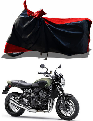 DeepShakshi AUTOMOTIVE Waterproof Two Wheeler Cover for Kawasaki(Z900RS BS6, Red)