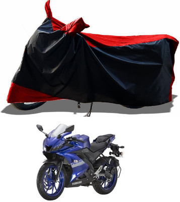 DeepShakshi AUTOMOTIVE Waterproof Two Wheeler Cover for Yamaha(YZF R15 BS6, Red)