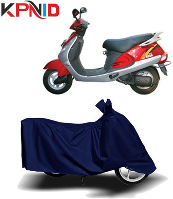 KPIND Waterproof Two Wheeler Cover for Kinetic(Nova, Blue)