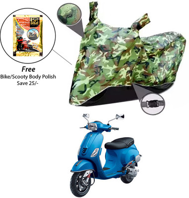 EGAL Waterproof Two Wheeler Cover for Piaggio(BS6, Maroon)