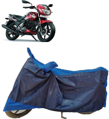 ANTOFY Two Wheeler Cover for TVS(Flame DS 125, Multicolor)