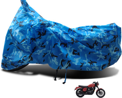 Euro Care Waterproof Two Wheeler Cover for JAWA(42, Blue)
