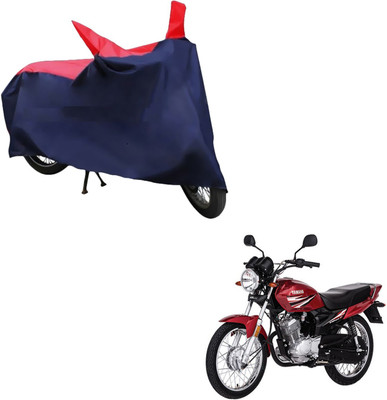 Mdstar Waterproof Two Wheeler Cover for Yamaha(YBR 125, Red, Blue)