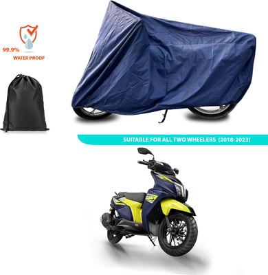 CODOKI Waterproof Two Wheeler Cover for TVS(Ntorq 125, Blue)