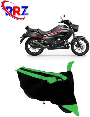 RRZ Waterproof Two Wheeler Cover for Yamaha(intruder 150, Black, Green)