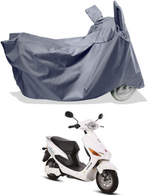 Amexride Two Wheeler Cover for Hero Electric(Electric Cruz BS6, Grey)