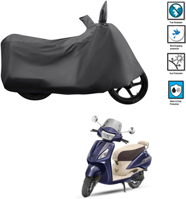 CODOKI Waterproof Two Wheeler Cover for TVS(Jupiter, Grey)