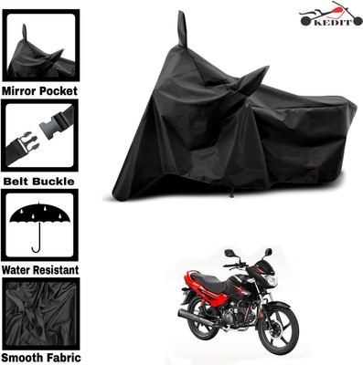 AASHTIK MART Two Wheeler Cover for Hero(Glamour i3s BS6, Black)