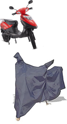 Amexride Two Wheeler Cover for Hero Electric(Electric Flash, Grey)