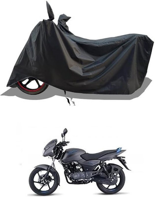 AASHTIK MART Two Wheeler Cover for Bajaj(Pulsar 125 Neon, Black)