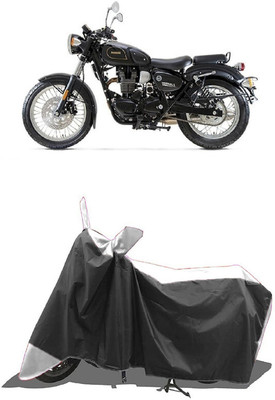 SUGASHRI Waterproof Two Wheeler Cover for Benelli(Imperiale 400, White, Black)