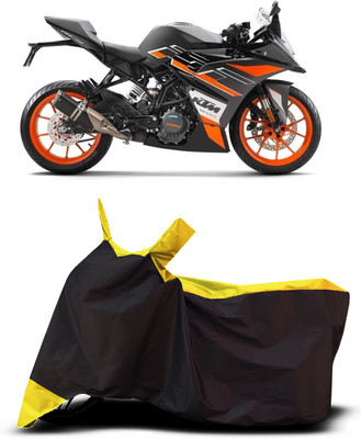 VESMEI Two Wheeler Cover for KTM(RC 125 BS6, Yellow)