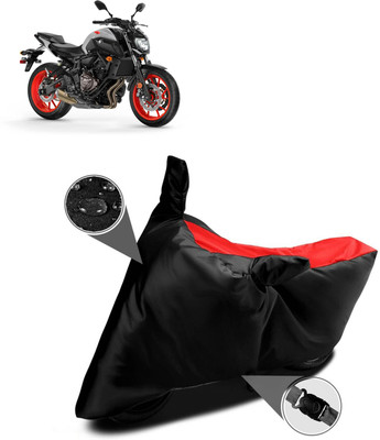 PAGORA Waterproof Two Wheeler Cover for Yamaha(MT 07, Red)