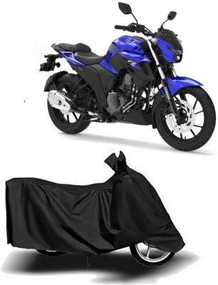MWBB Waterproof Two Wheeler Cover for Yamaha(FZ25, Black)