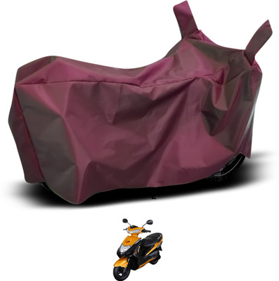 GOSHIV-car and bike accessories Waterproof Two Wheeler Cover for Indus(Yo Style, Maroon)