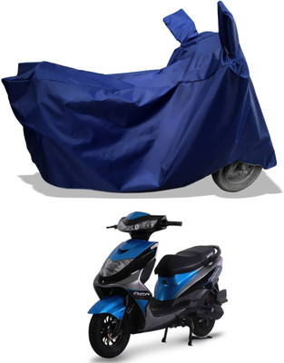 Amexride Two Wheeler Cover for Ampere(REO BS6, Blue)