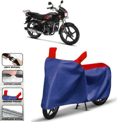 WMIZEXA Two Wheeler Cover for Universal For Bike(Red)