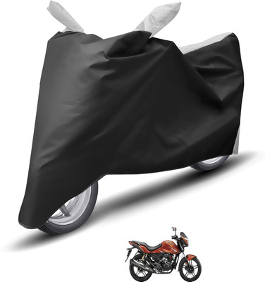 Caronix Waterproof Two Wheeler Cover for Hero(CBZ Extreme, Silver)