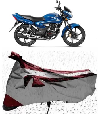 MISSION COLLECTION Waterproof Two Wheeler Cover for Honda(CB Shine, Silver)