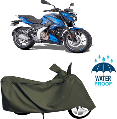 DeepShakshi AUTOMOTIVE Waterproof Two Wheeler Cover for Bajaj(Green)
