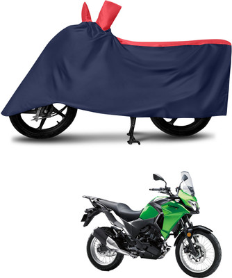 DeepShakshi AUTOMOTIVE Waterproof Two Wheeler Cover for Kawasaki(Versys X 300, Multicolor)