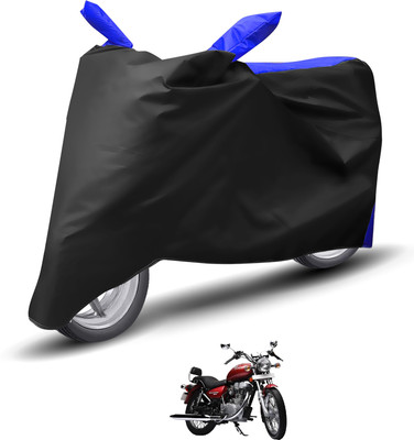 Caronix Waterproof Two Wheeler Cover for Royal Enfield(Thunderbird 500, Blue)