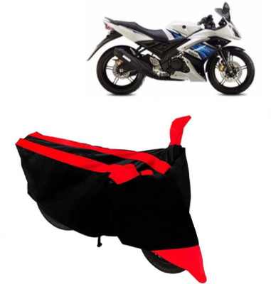 MMSSTAR Waterproof Two Wheeler Cover for Yamaha(YZF R15 S, Red)