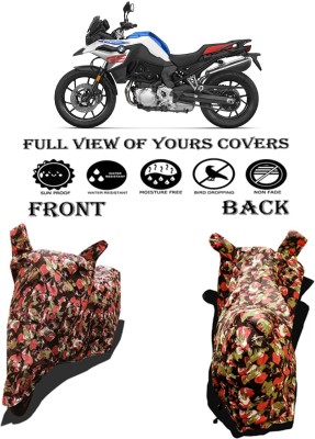 Amexride Two Wheeler Cover for BMW(F 750 GS, Multicolor)