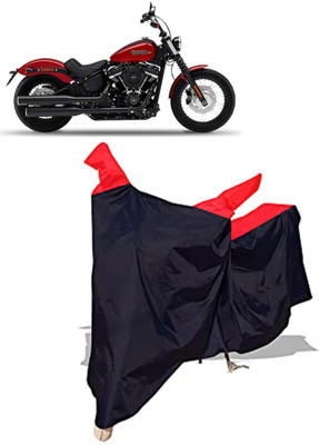 Amexride Two Wheeler Cover for Harley Davidson(Street Bob, Black)