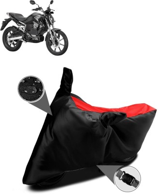 PAGORA Waterproof Two Wheeler Cover for Revolt(RV 300, Red)