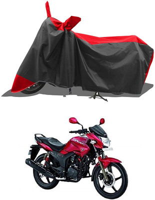 KEDIT Two Wheeler Cover for Hero(Hunk, Red)
