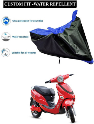 GOSHIV-car and bike accessories Waterproof Two Wheeler Cover for Hero(Electric Photon BS6, Blue)