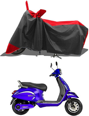 HWSXQAE Waterproof Two Wheeler Cover for PURE EV(Red, Black)
