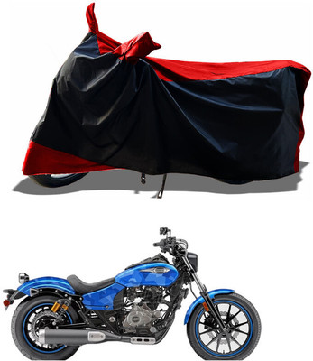 DeepShakshi AUTOMOTIVE Waterproof Two Wheeler Cover for Bajaj(Avenger 400, Red)
