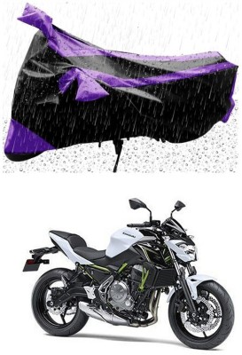 Ascension Two Wheeler Cover for Kawasaki(Z900, Purple, Black)