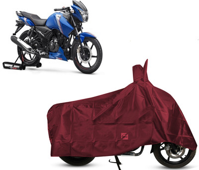 EGAL Two Wheeler Cover for TVS(Apache RTR 160, Maroon)