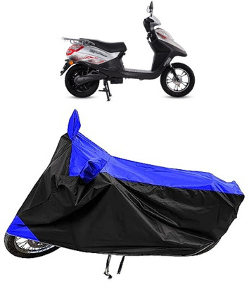 MMSSTAR Waterproof Two Wheeler Cover for Hero(Electric Flash, Blue)