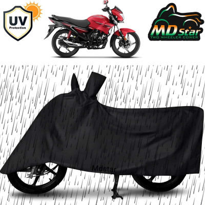 MMSSTAR Two Wheeler Cover for Bajaj(Electric Cruz, Black)