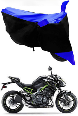 Furious3D Two Wheeler Cover for Kawasaki(Z900, Blue, Black)
