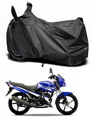 Auto Hub Waterproof Two Wheeler Cover for Yamaha(Gladiator RS, Black)