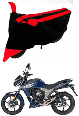AutoGalaxy Waterproof Two Wheeler Cover for Royal Enfield(Thunderbird 500, Red, Black)